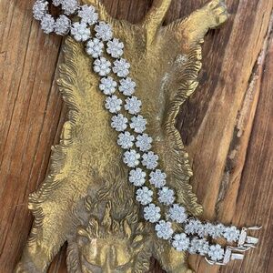 Diamond Flower Bracelet